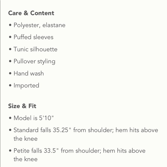 ✨ Anthropologie Odila Tunic Sz S - Picture 6 of 6